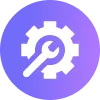 Neon Qub - Interface de usuário aprimorada